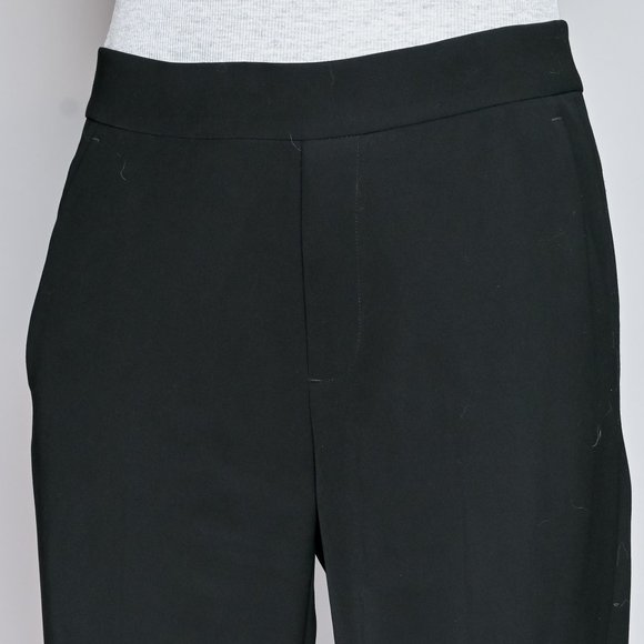 VINCE Black Crepe Lounge Dress Pant S - Picture 2 of 6
